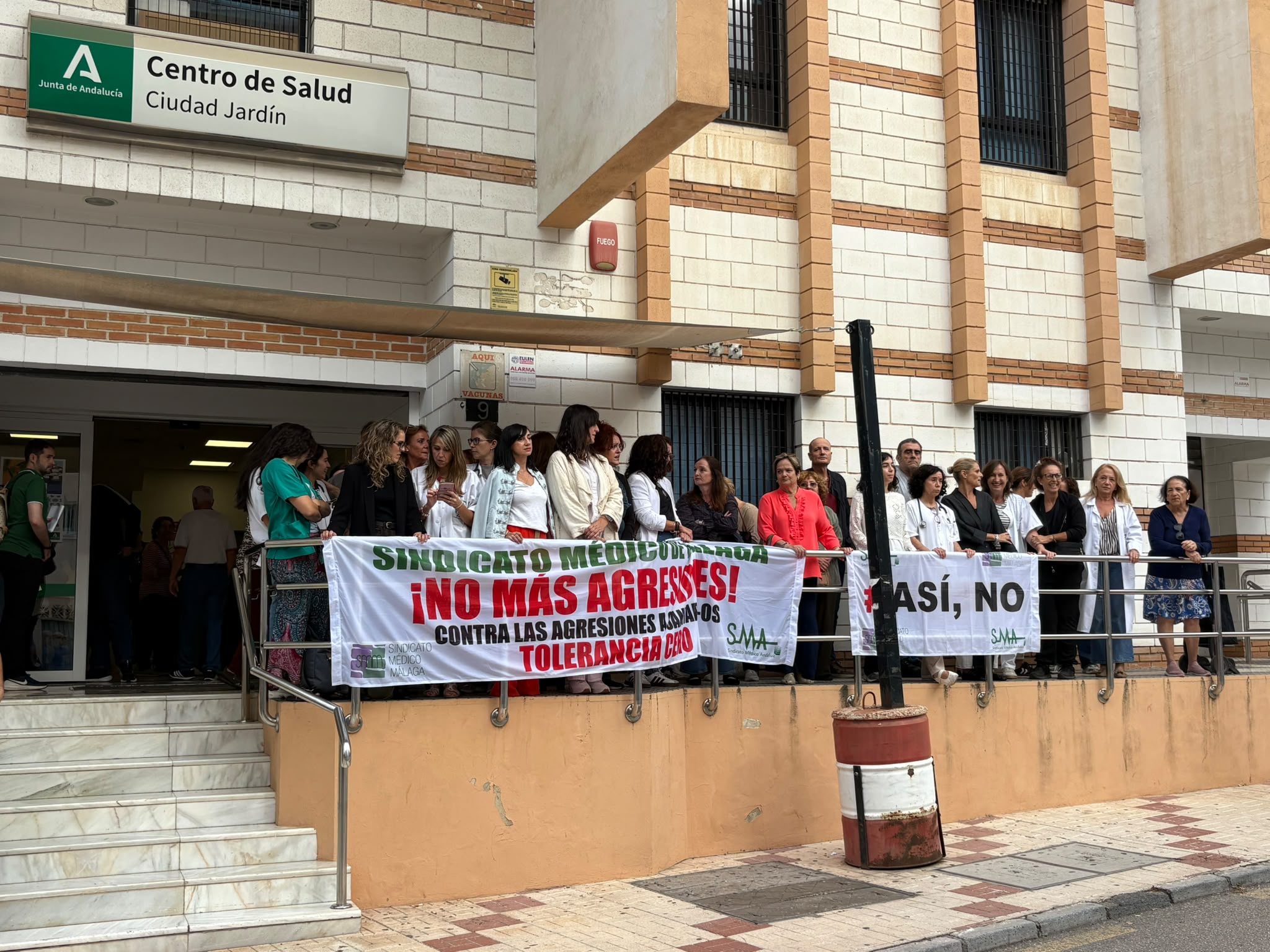 Amenazan de muerte a una médica en el Centro de Salud Ciudad Jardín