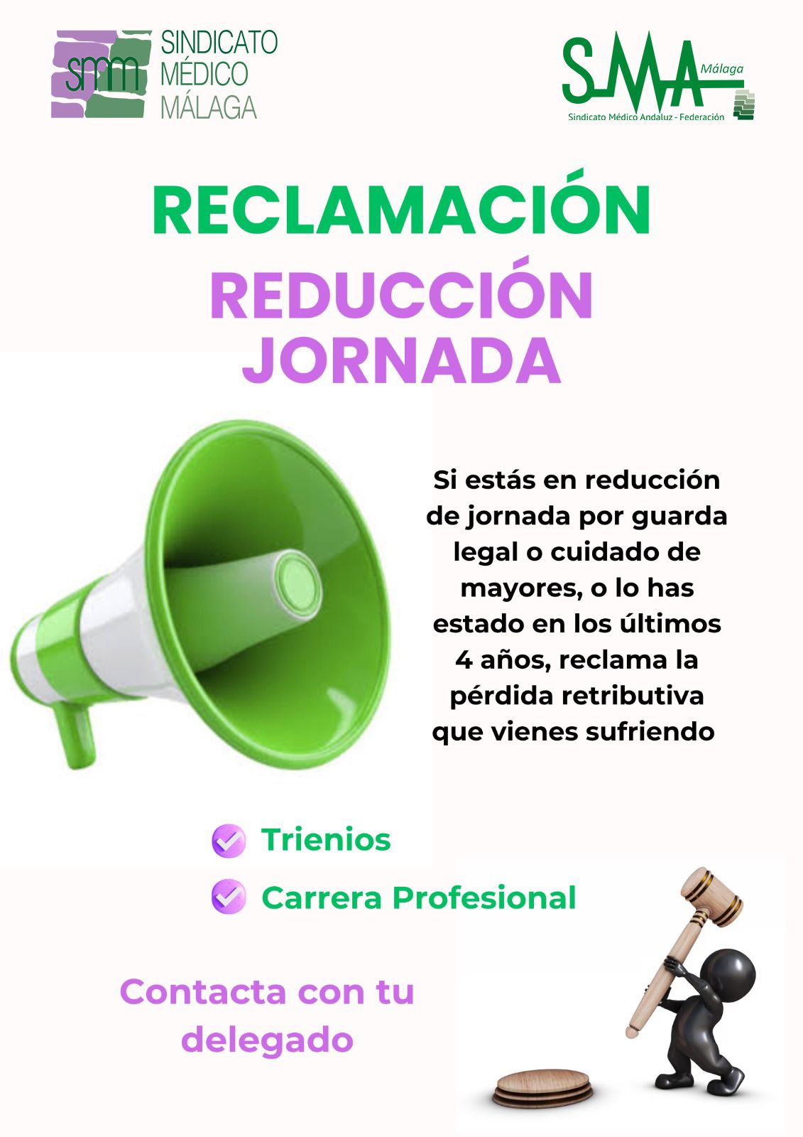 Reclamación de Reducción de Jornada