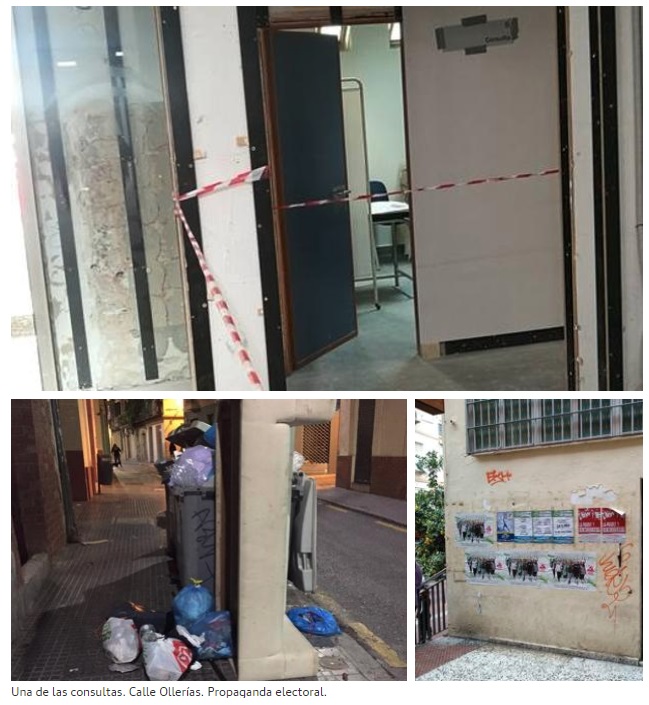 Interior del centro de salud de Carranque, que desde septiembre está en obras CSCARRANQUEO2