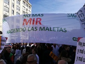 Los médicos de Málaga también estuvimos ayer en Madrid luchando por vuestros derechos perdidos IMP1