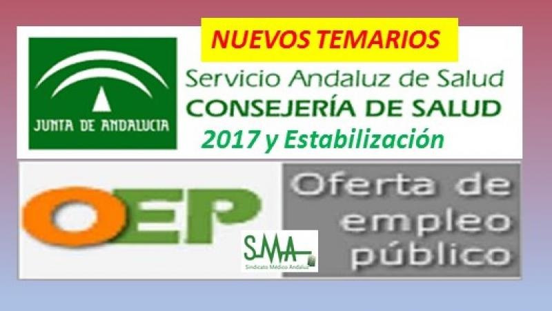 Publicados en el BOJA los temarios de las pruebas selectivas para el acceso a determinadas categorías y especialidades OEP17ESTB